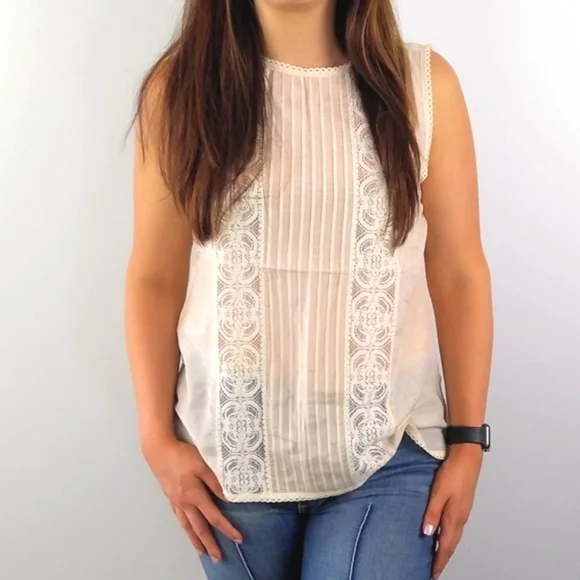 🌟FINAL🌟🆕🌿SUNDANCE SILK AND COTTON TANK🌿 - Picture 1 of 7